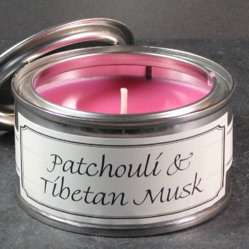 Pintail Candles - Patchouli & Tibetan Musk Scented Candle Tins